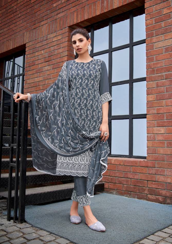 Parra Zoya New Designer Festive Wear Kurti Pant and Dupatta Readymade Collection